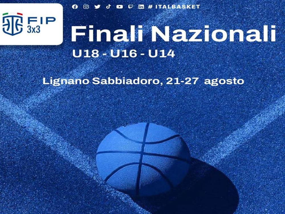 Nationales Jugendfinale Basketball 3X3 Lignano Sabbiadoro