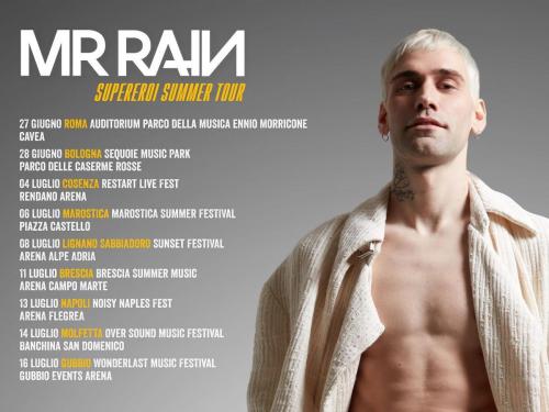 Mr Rain Konzert - Supereroi Tour
