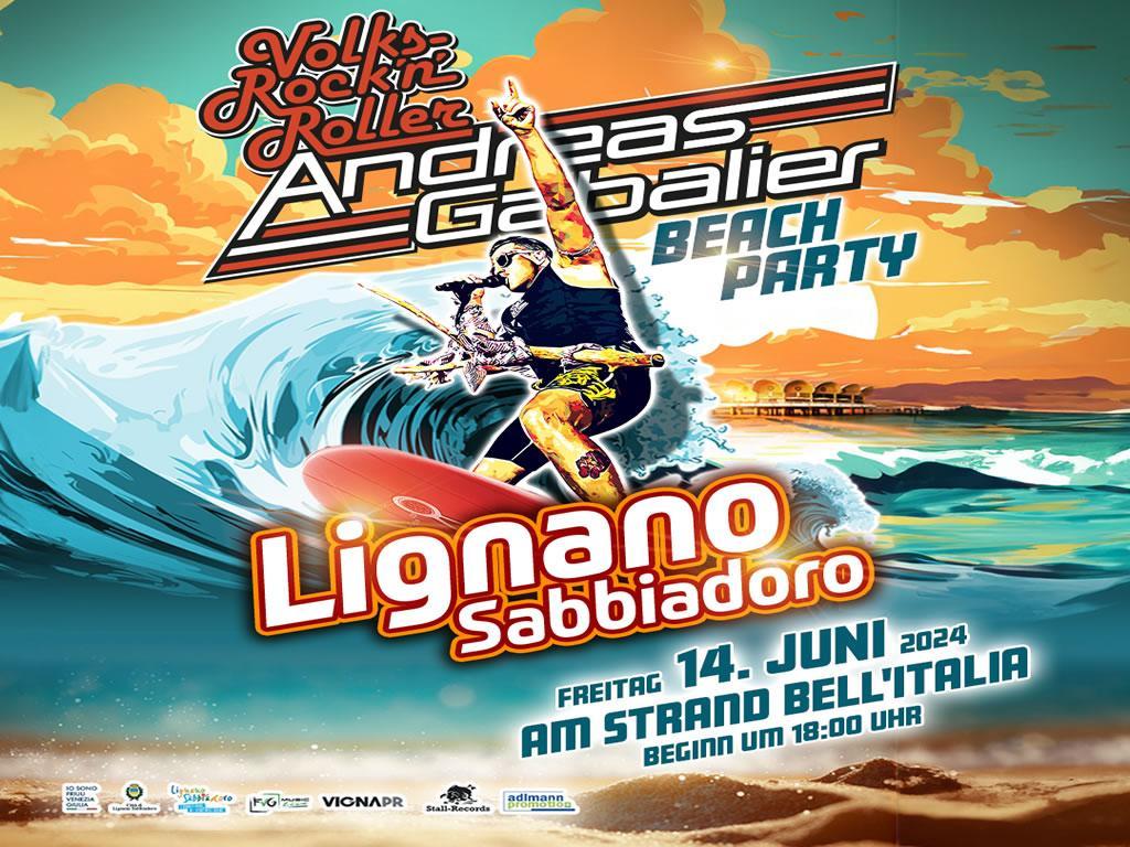 Andreas Gabalier Beach Party Lignano Sabbiadoro