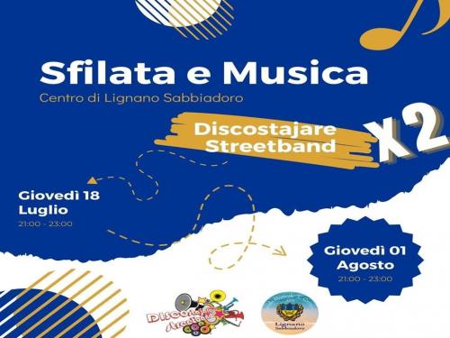 Umzug und Musik - Discostajare Streetband