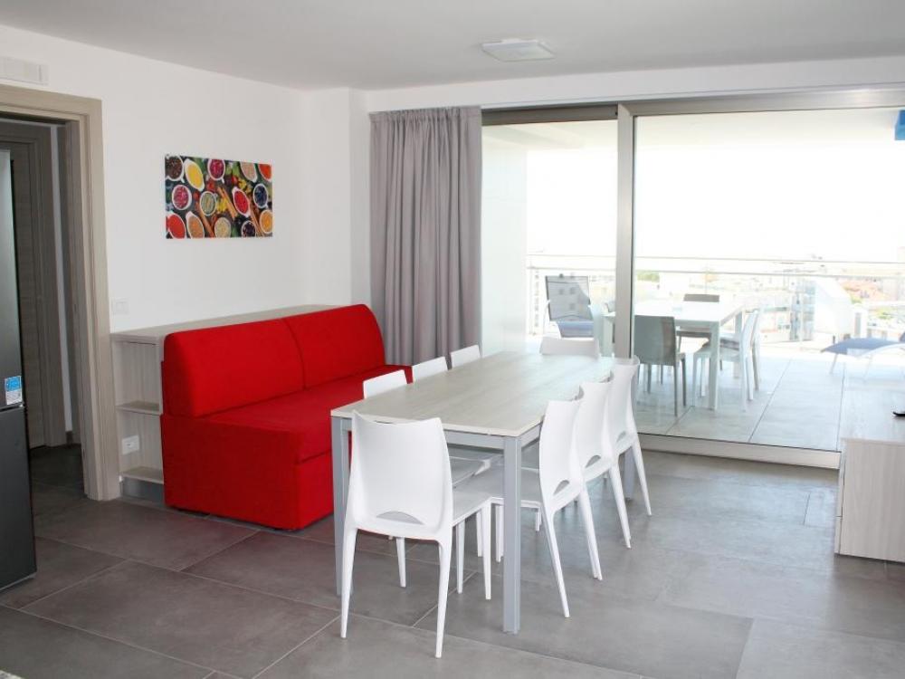 3-Zimmer-Wohnung Neue Wohnung mit größe Terrasse im Zentrum von Sabbiadoro innen