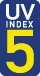 UV-Index Wert  5