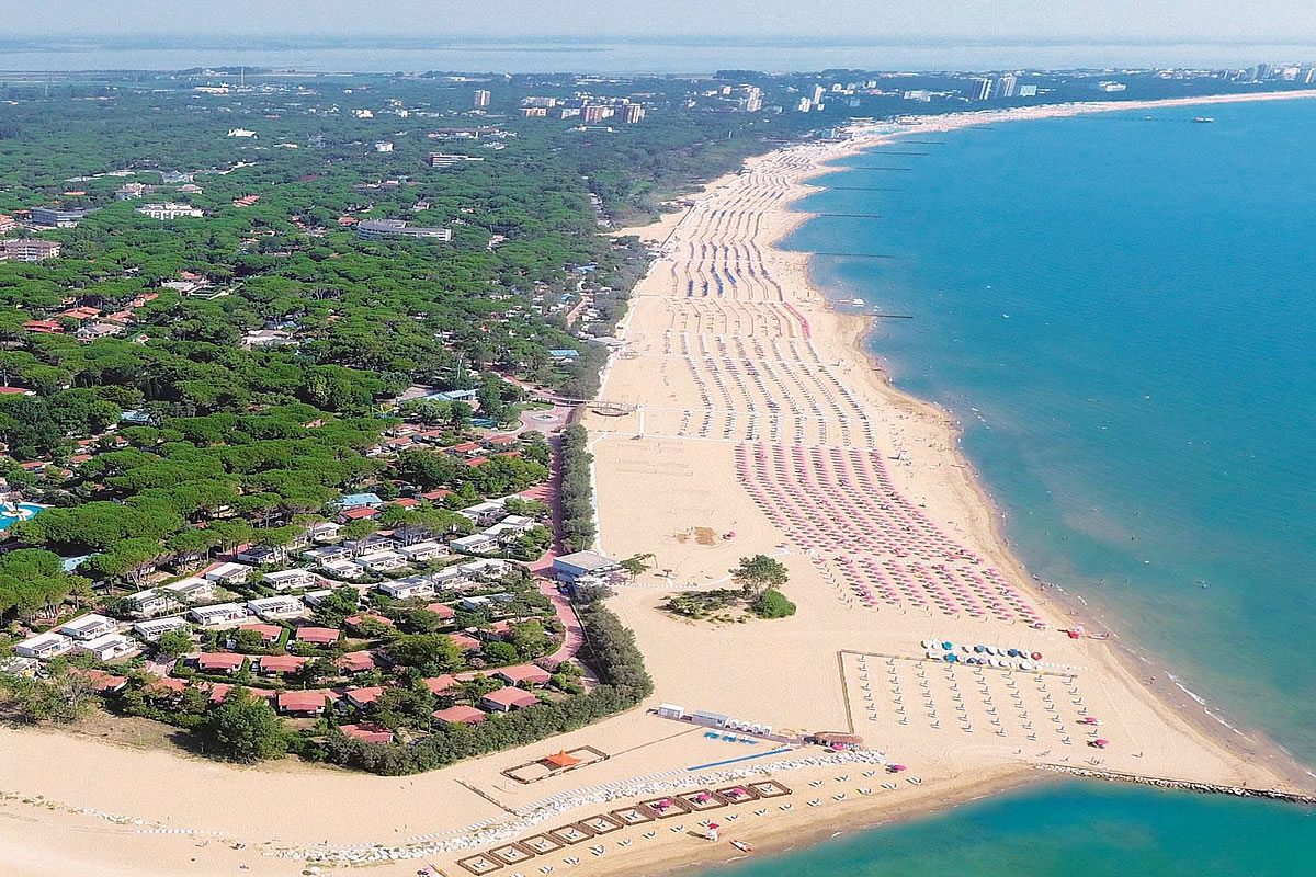 Strand in Lignano Riviera