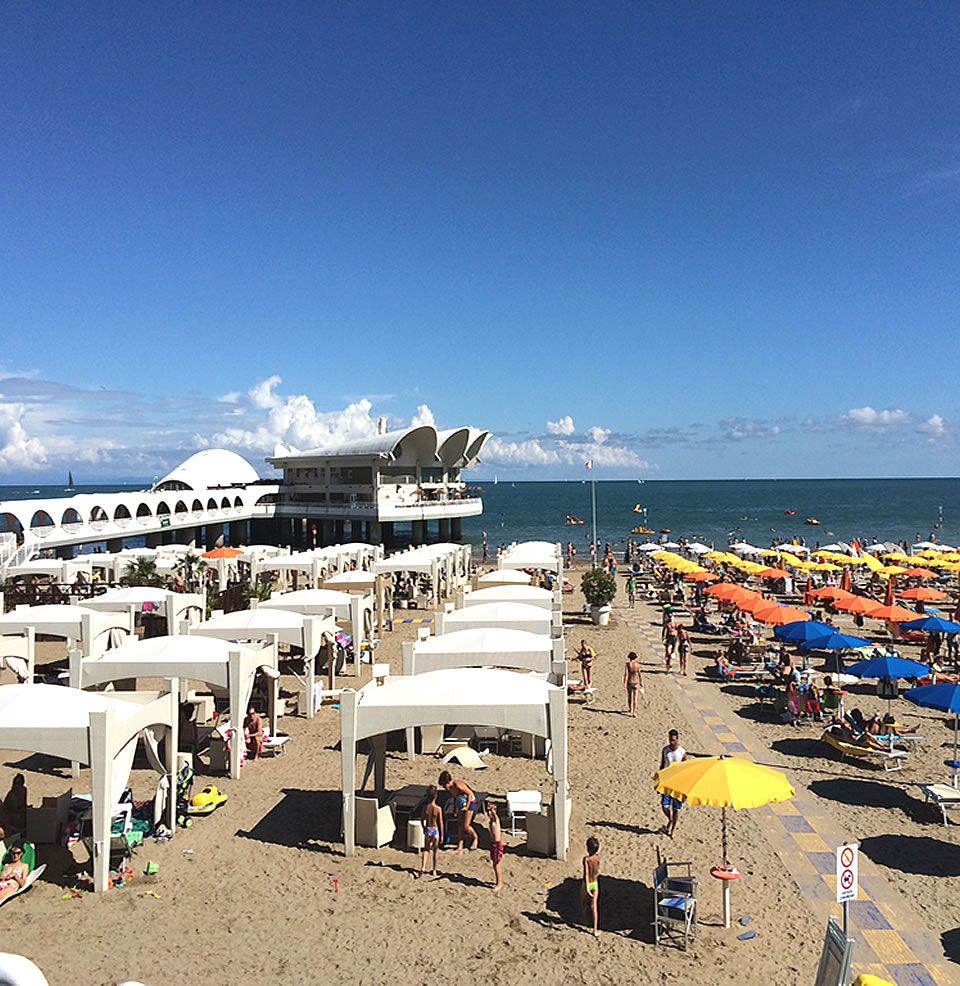 Strand von Lignano