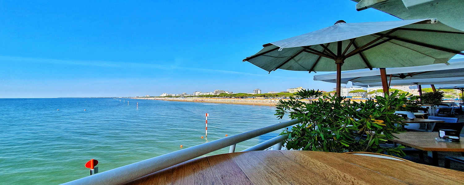 Blick von der Terrazza a Mare Lignano Sabbiadoro